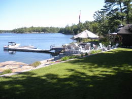 Deck Area - Inner Harbour - Country homes for sale and luxury real estate including horse farms and property in the Caledon and King City areas near Toronto